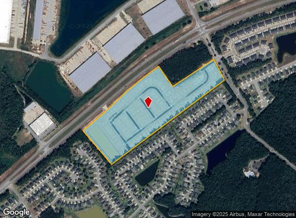 Jimmy Deloach Pkwy, Pooler, GA Parcel Map