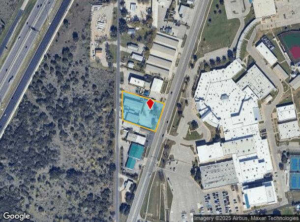 2118 N Austin Ave, Georgetown, TX Parcel Map