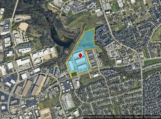  900 E Old Settlers Blvd, Round Rock, TX Parcel Map