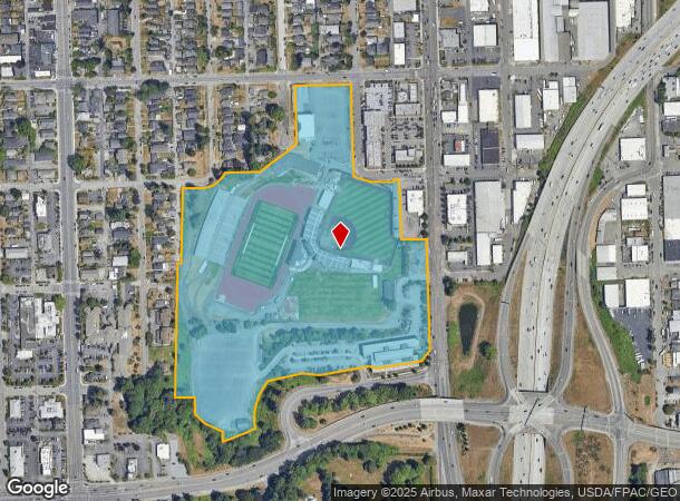  3900 Broadway Ave, Everett, WA Parcel Map