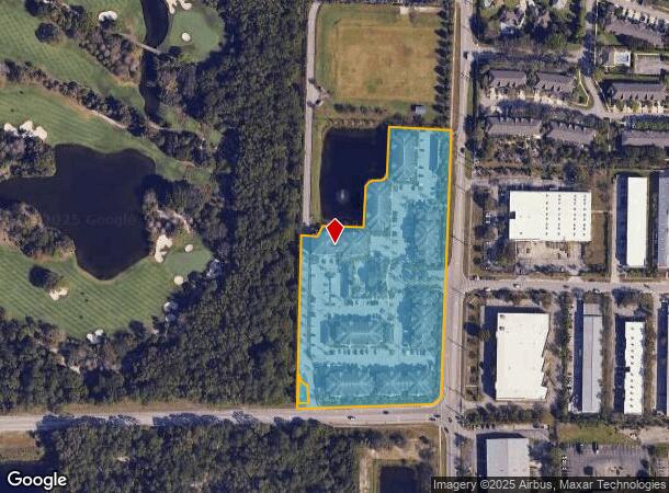  3609 High Ridge Way, Boynton Beach, FL Parcel Map