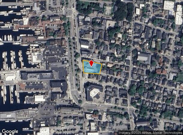  292 Thames St, Newport, RI Parcel Map