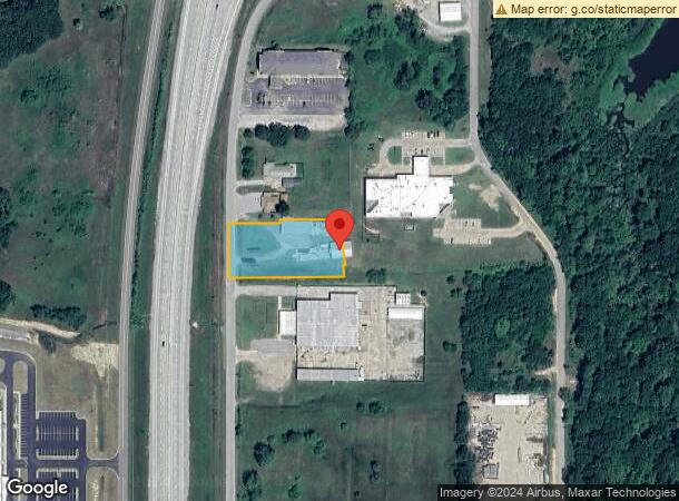  1273 Birkes Rd, Eufaula, OK Parcel Map