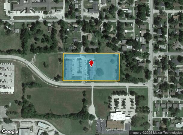  1520 W 4Th St, Chanute, KS Parcel Map