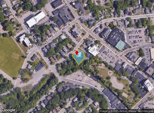 8 Hayward St, Attleboro, MA Parcel Map