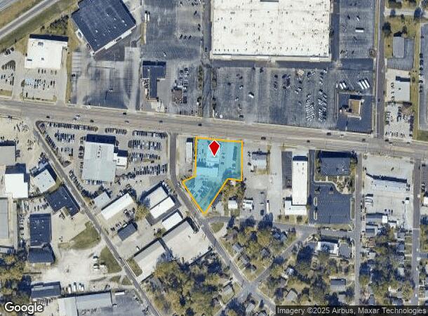  608 W Business Loop 70, Columbia, MO Parcel Map