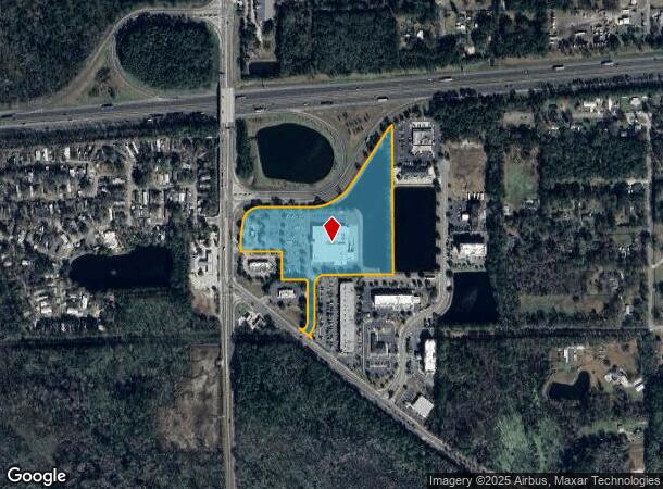  619 Chaffee Rd S, Jacksonville, FL Parcel Map