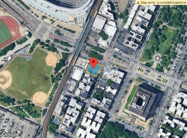  62 E 161St St, Bronx, NY Parcel Map