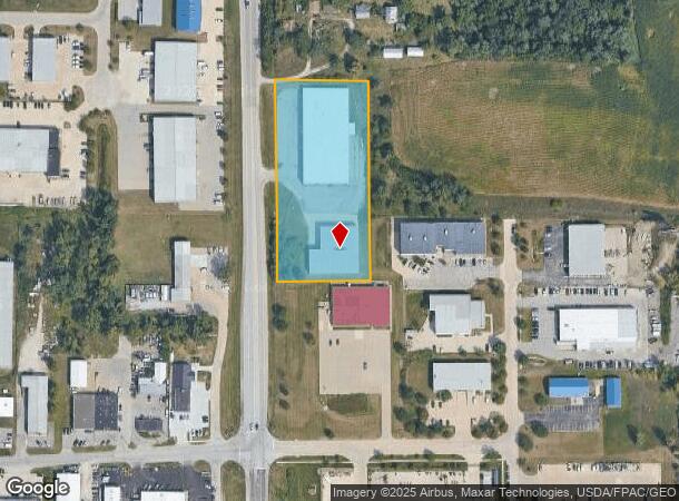 6355 6Th St Sw, Cedar Rapids, IA Parcel Map