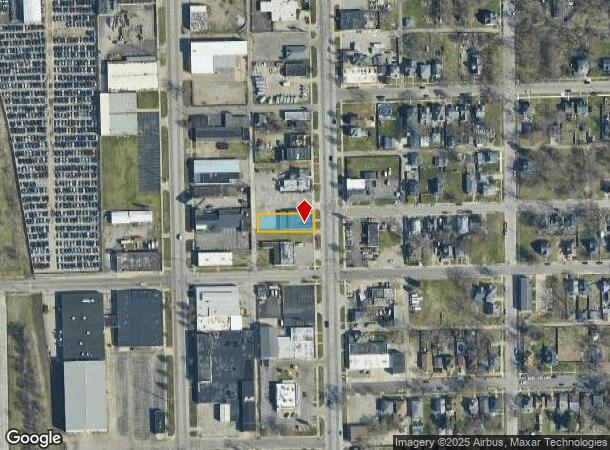 1821 S Michigan St, South Bend, IN Parcel Map