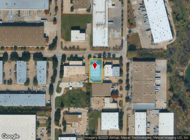 1450 Post N Paddock St, Grand Prairie, TX Parcel Map