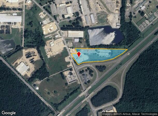 2605 N Hazel St, Hope, AR Parcel Map