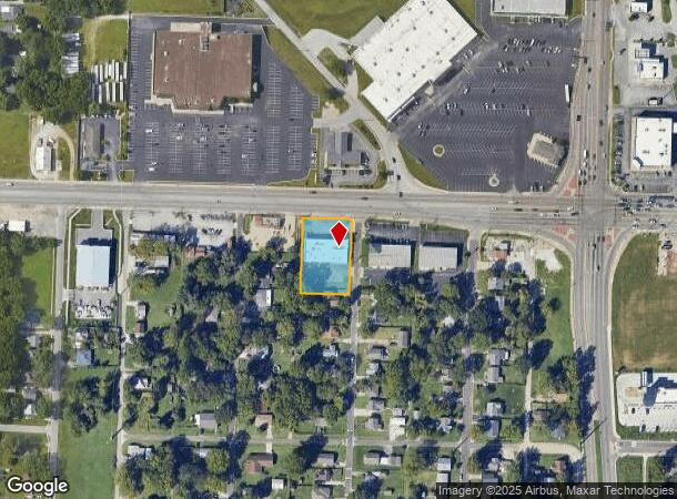  1808 W Kearney St, Springfield, MO Parcel Map
