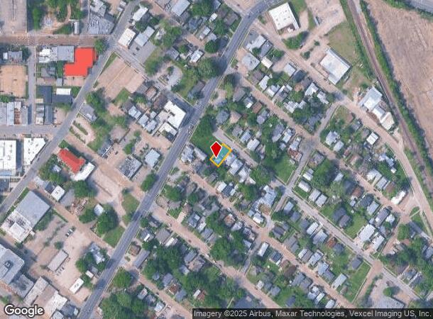  500 Blk E Vermilion St, Lafayette, LA Parcel Map
