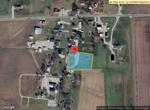  2105 S County Road 750 E, Seymour, IN Parcel Map