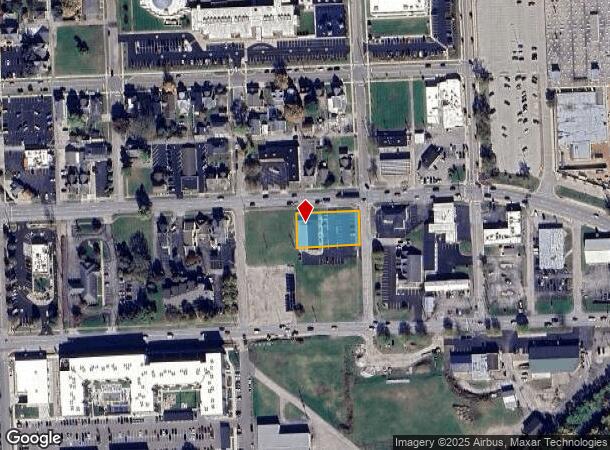 821 3Rd St, Columbus, IN Parcel Map