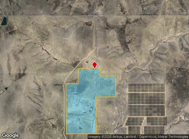 10525 S Squirrel Creek Rd, Colorado Springs, CO Parcel Map