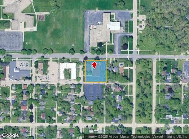  1727 27Th St, Zion, IL Parcel Map