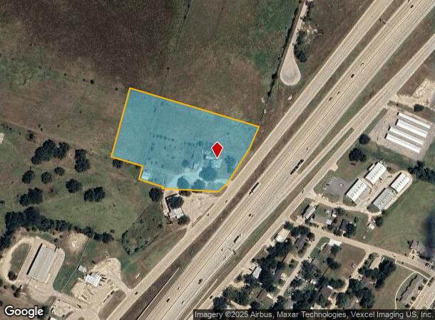 1420 N Robertson Rd, Salado, TX Parcel Map