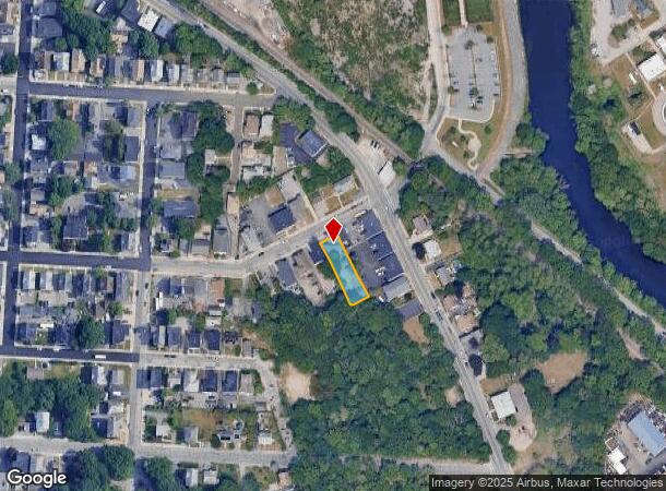 583 Willow St, Woonsocket, RI Parcel Map