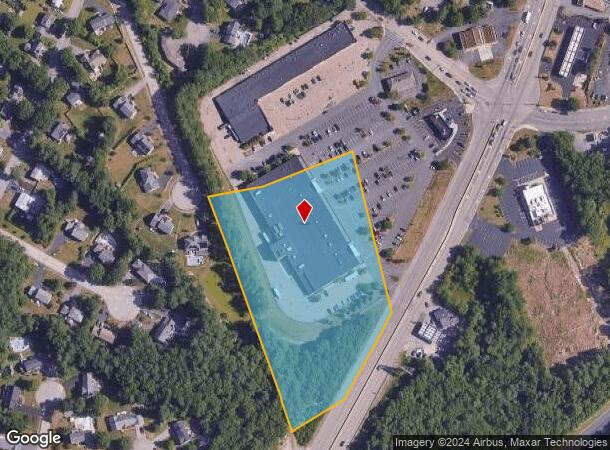  1111 Providence Hwy, Walpole, MA Parcel Map