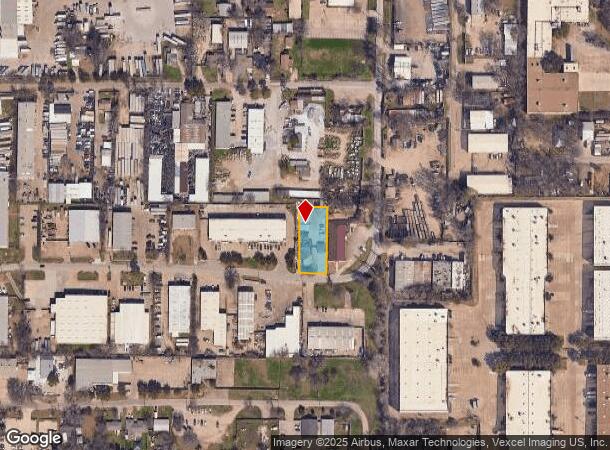  2423 Hinton Dr, Irving, TX Parcel Map