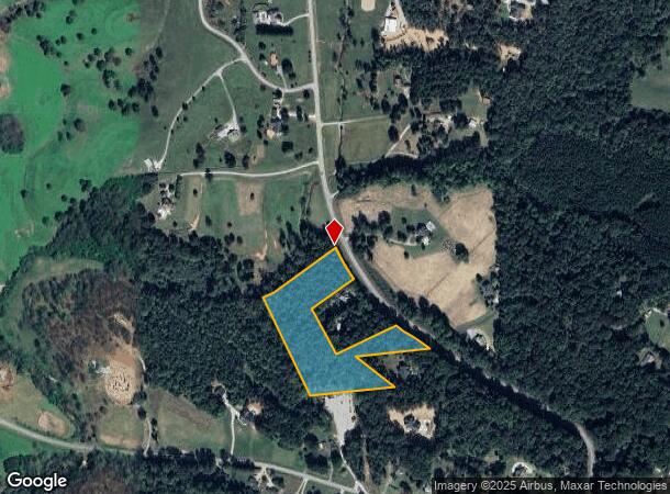  5431 Dahlonega Hwy, Clermont, GA Parcel Map