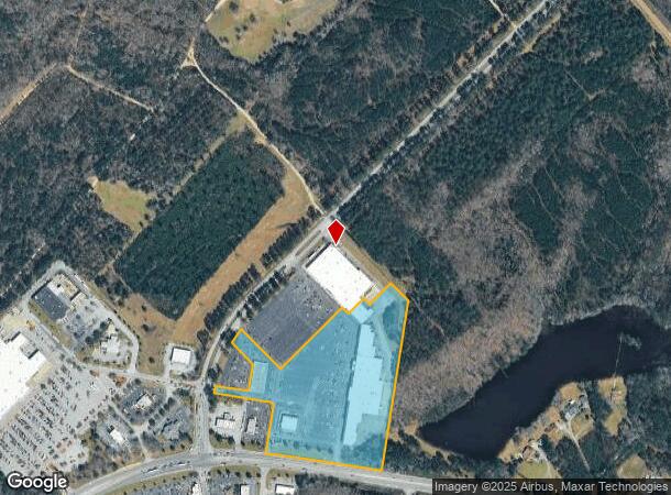 1670 Springdale Dr, Camden, SC Parcel Map