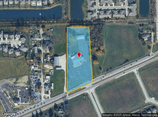  5556 E Us Highway 40, Plainfield, IN Parcel Map