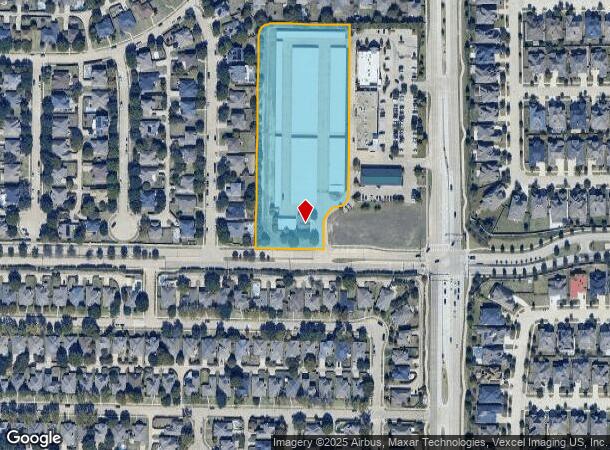 12300 College Pkwy, Frisco, TX Parcel Map
