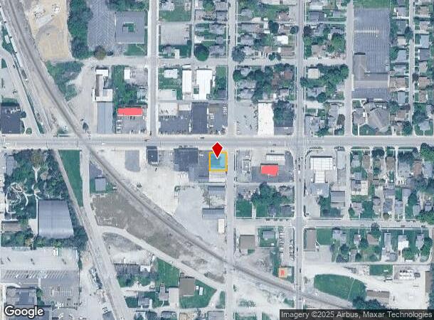  1625 Broad St, New Castle, IN Parcel Map