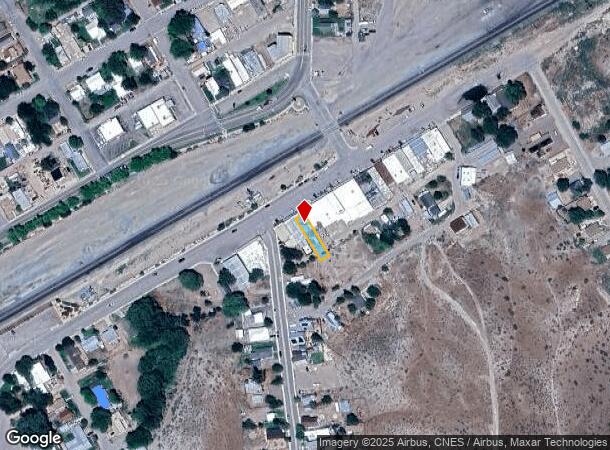 185 Clover St, Caliente, NV Parcel Map
