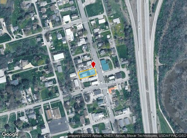  129 S Marion St, Waldo, OH Parcel Map