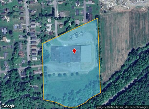 373 E 2Nd St, Canton, PA Parcel Map