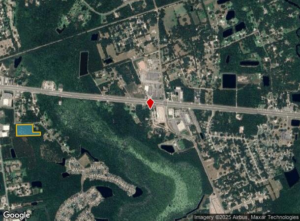  Pinewood Dr, Yulee, FL Parcel Map