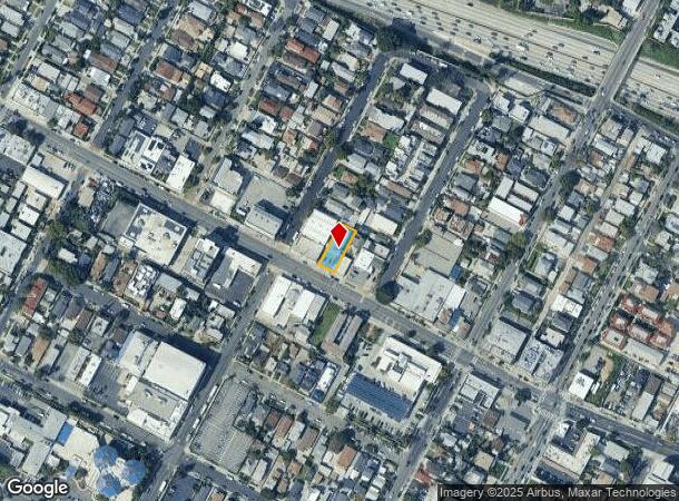  2745 W Temple St, Los Angeles, CA Parcel Map