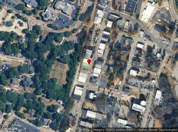  210 S White St, Wake Forest, NC Parcel Map