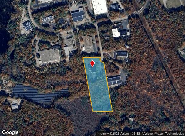 55 Boynton Rd, Holliston, MA Parcel Map