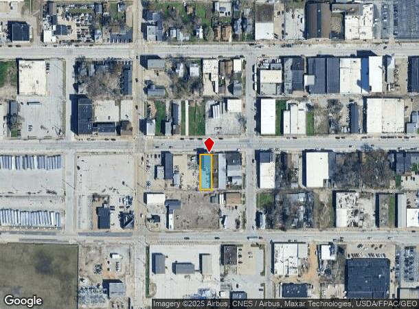 1115 W 3Rd St, Davenport, IA Parcel Map