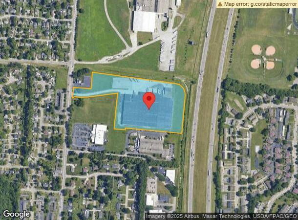  98 Quality Ln, Dayton, OH Parcel Map