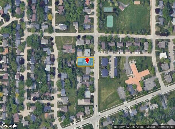 611 N Kensington Dr, Appleton, WI Parcel Map