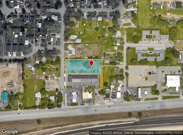  4216 N Best Rd, Spokane Valley, WA Parcel Map