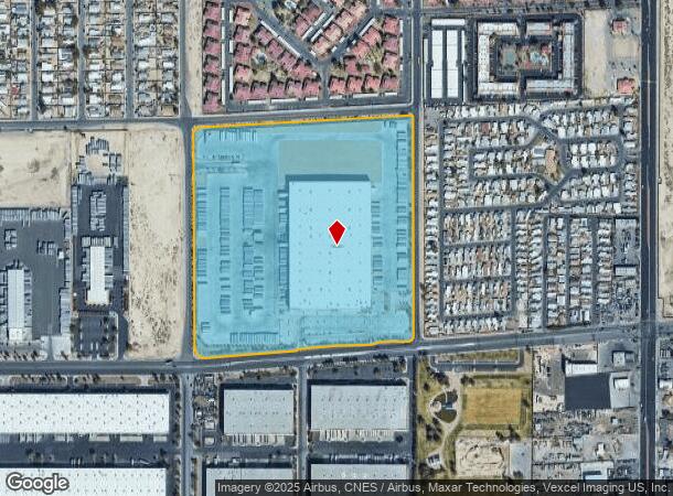  4800 E Cheyenne Ave, Las Vegas, NV Parcel Map