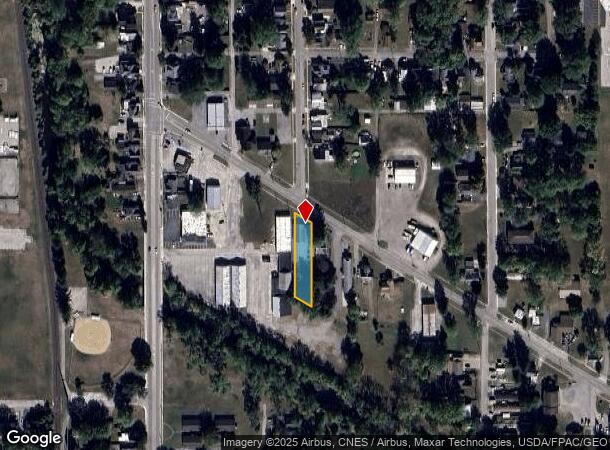  1003 Blanchard Ave, Findlay, OH Parcel Map