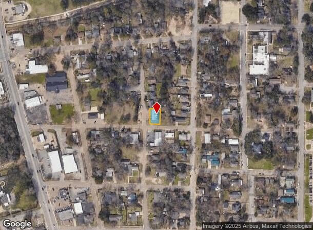 512 Waco St, Conroe, TX Parcel Map