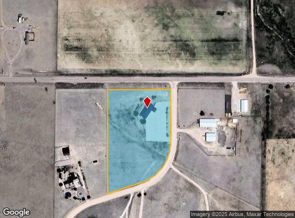  4355 Los Ranchitos Dr, Peyton, CO Parcel Map