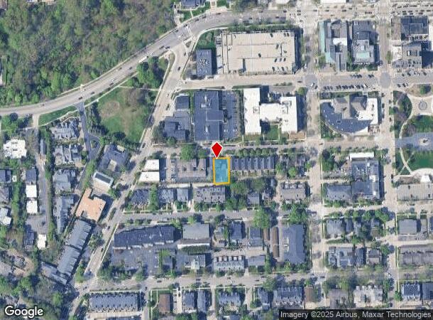 525 W Merrill St, Birmingham, MI Parcel Map