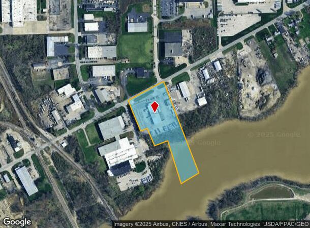  1260 Matzinger Rd, Toledo, OH Parcel Map