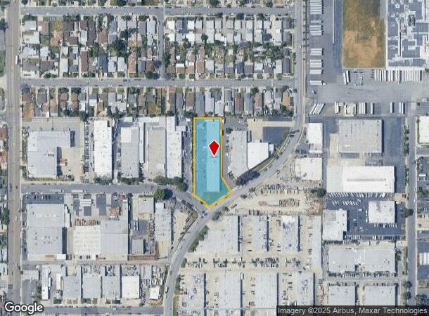  951 S Cypress St, La Habra, CA Parcel Map