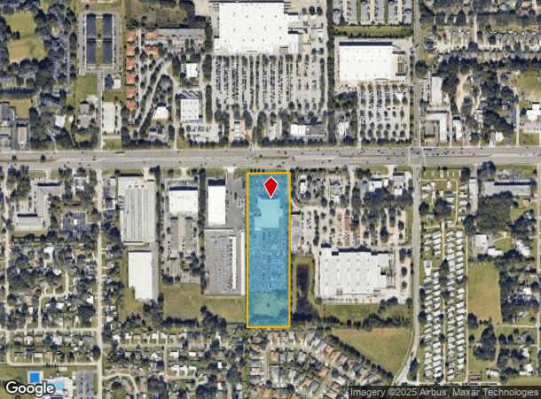  1207 E Brandon Blvd, Brandon, FL Parcel Map